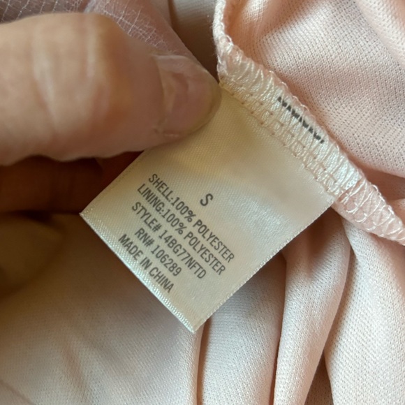 NWT Limited Edition Sequin Sparkly High Waisted Pants in Champagne - Francesca's - Picture 8 of 9